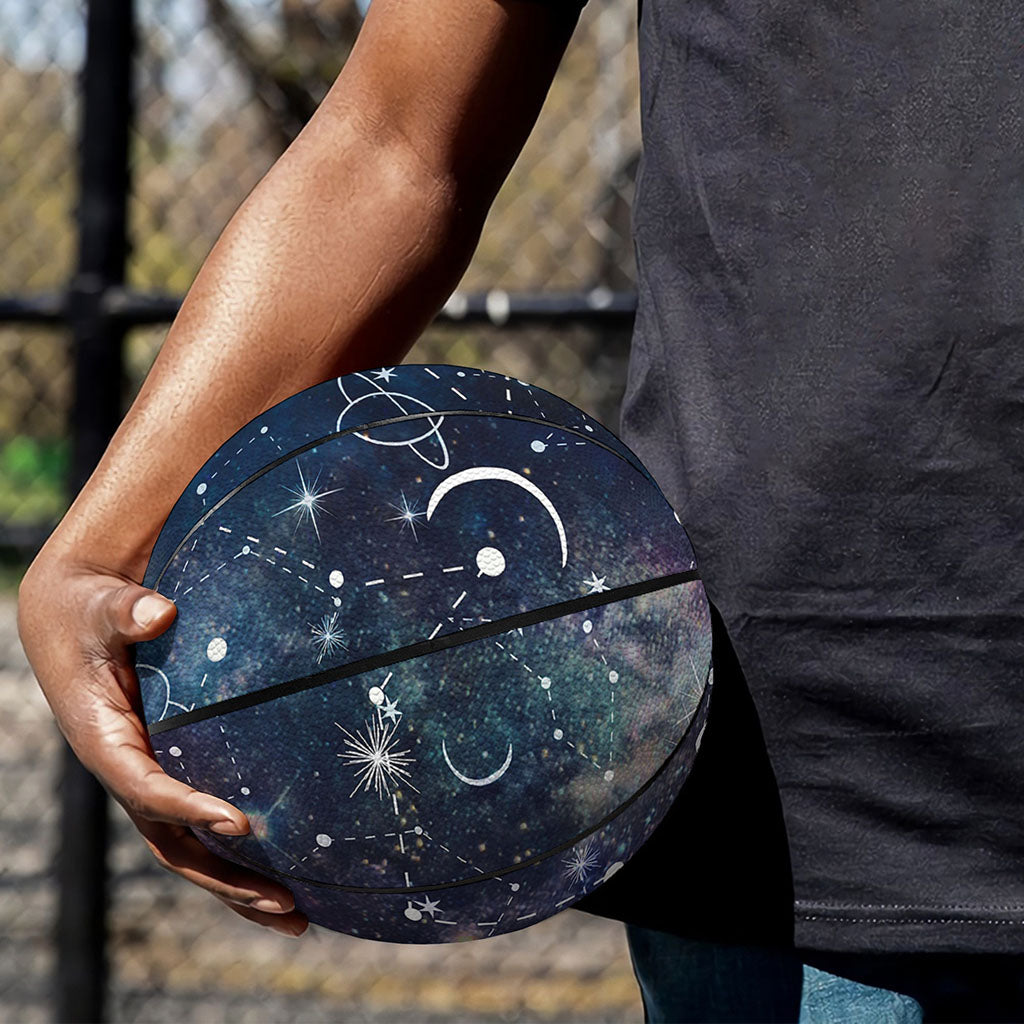 Constellation Galaxy Space Print Basketball