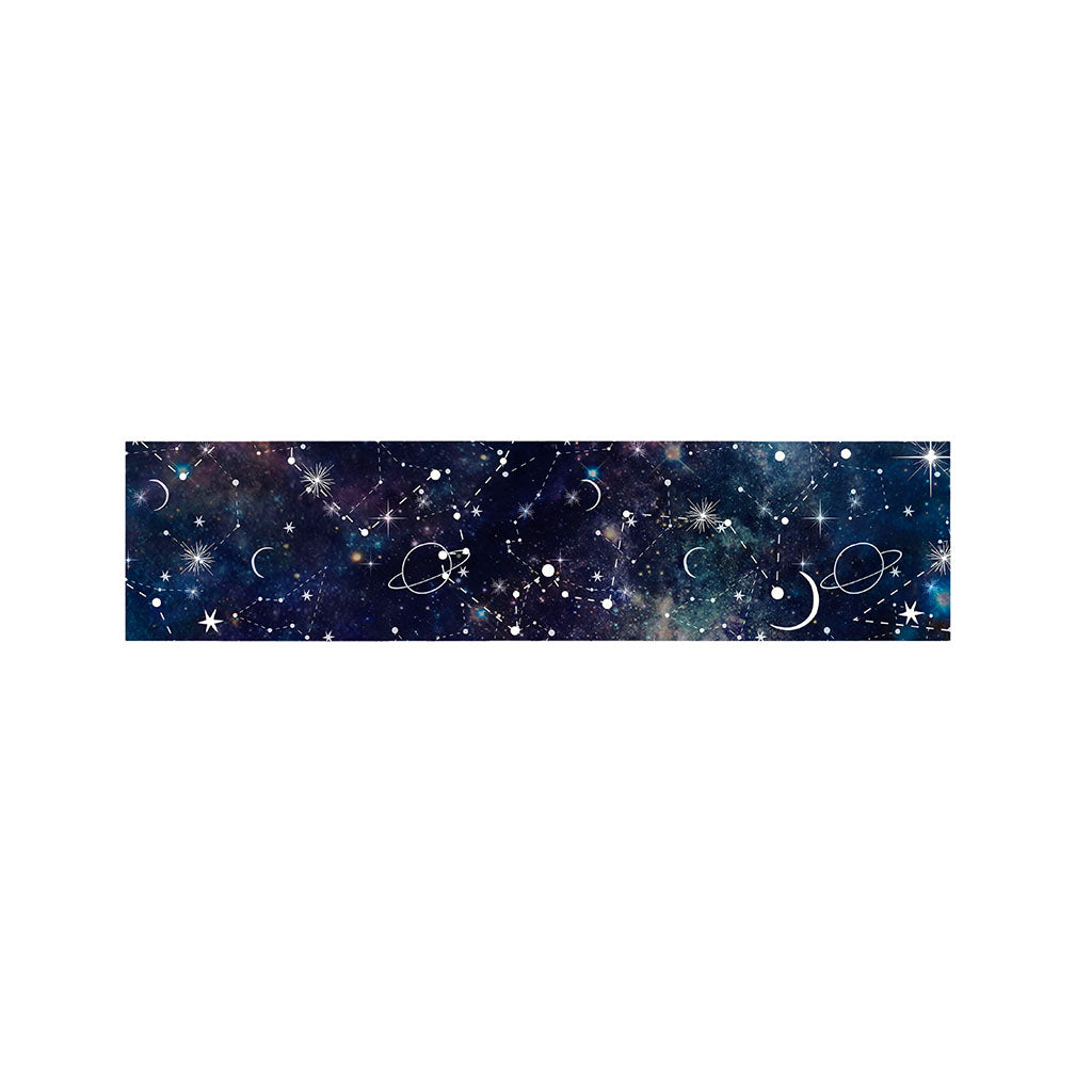 Constellation Galaxy Space Print Bed Runner