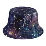 Constellation Galaxy Space Print Bucket Hat