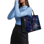 Constellation Galaxy Space Print Canvas Tote Bag