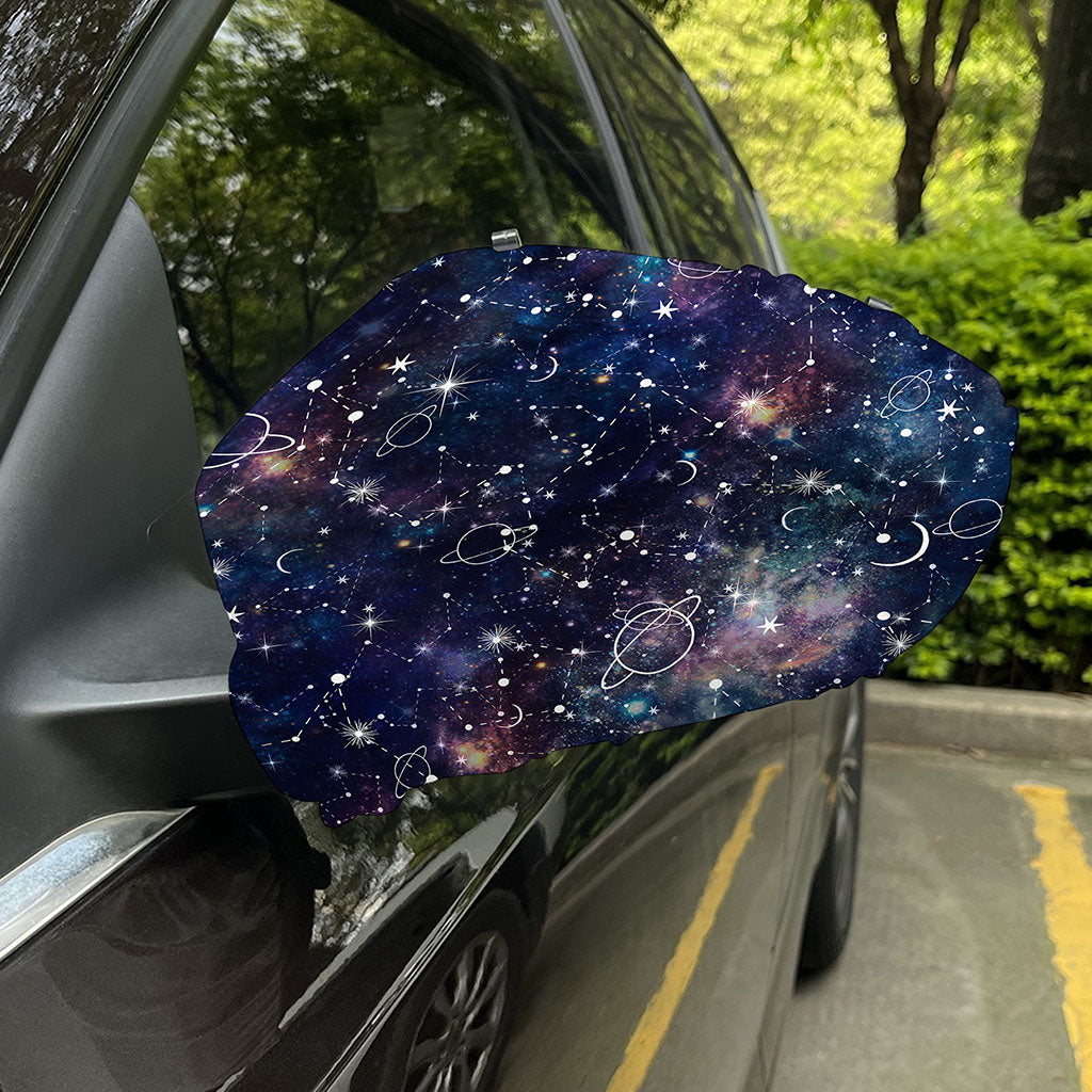 Constellation Galaxy Space Print Car Side Mirror Covers