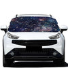 Constellation Galaxy Space Print Car Windshield Snow Cover