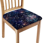 Constellation Galaxy Space Print Chair Cushion Cover