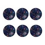 Constellation Galaxy Space Print Coaster Set