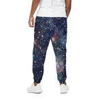 Constellation Galaxy Space Print Cotton Pants