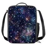 Constellation Galaxy Space Print Crossbody Lunch Bag