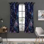 Constellation Galaxy Space Print Curtain