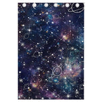 Constellation Galaxy Space Print Curtain
