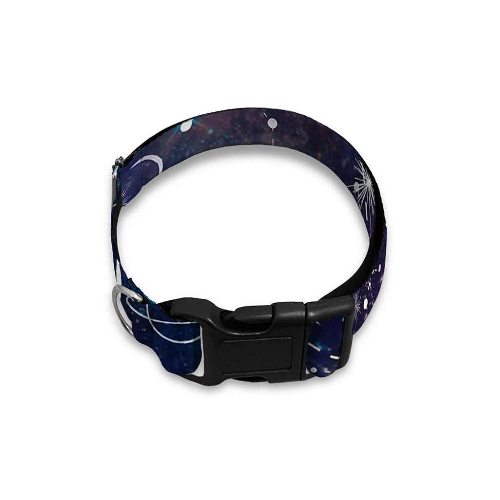 Constellation Galaxy Space Print Dog Collar