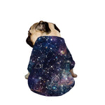 Constellation Galaxy Space Print Dog Zip Up Jacket