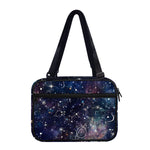 Constellation Galaxy Space Print Double Strap Bible Bag