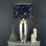 Constellation Galaxy Space Print Drum Lamp Shade