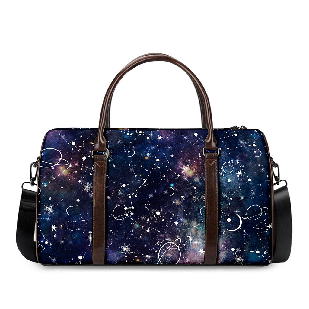 Constellation Galaxy Space Print Duffle Bag