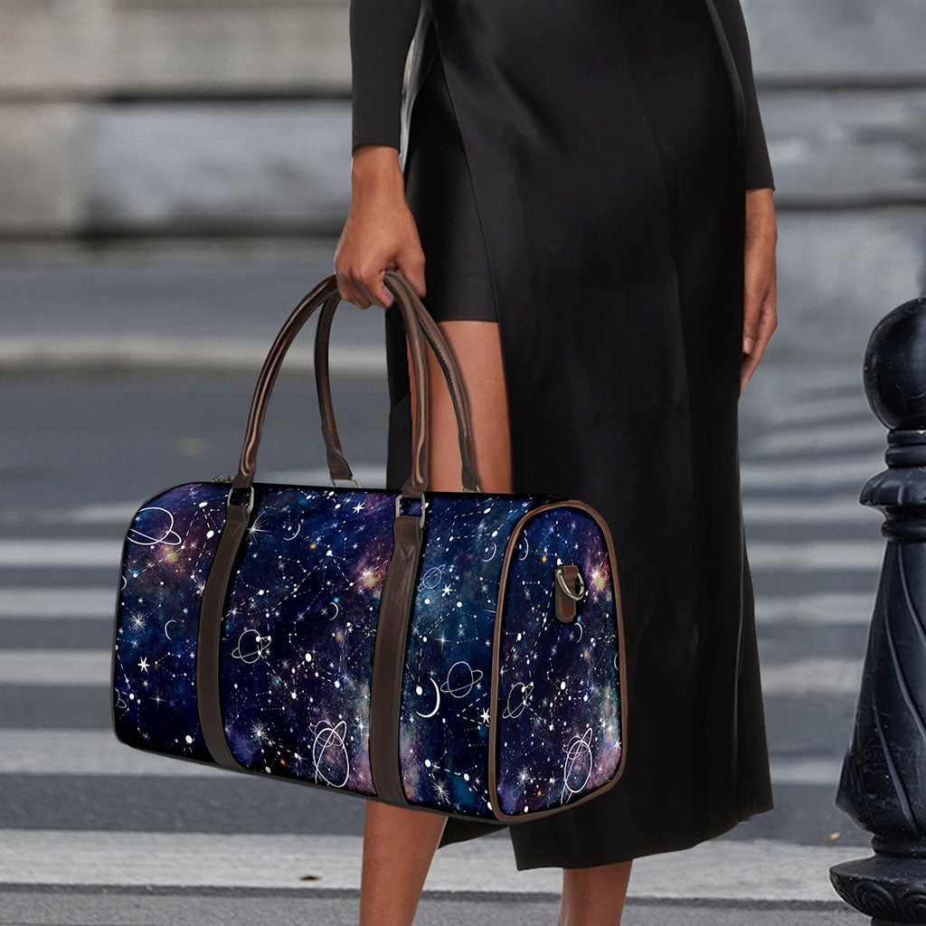 Constellation Galaxy Space Print Duffle Bag