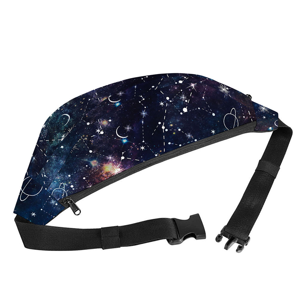 Constellation Galaxy Space Print Fanny Pack