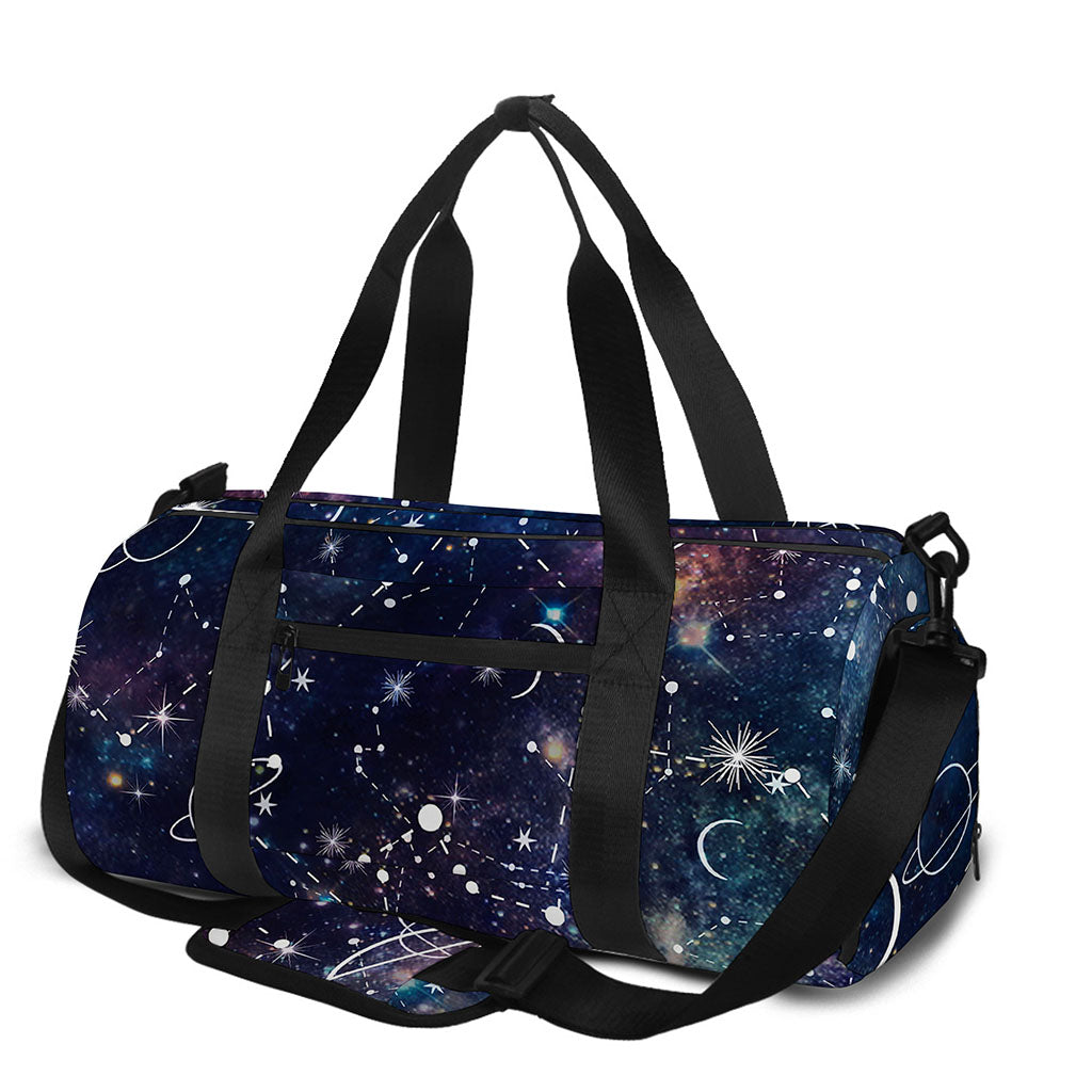 Constellation Galaxy Space Print Gym Bag