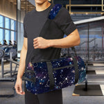 Constellation Galaxy Space Print Gym Bag