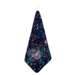 Constellation Galaxy Space Print Hand Towel