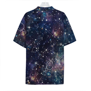 Constellation Galaxy Space Print Hawaiian Shirt