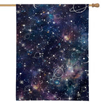 Constellation Galaxy Space Print House Flag