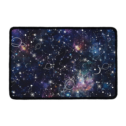 Constellation Galaxy Space Print Kitchen Mat