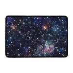 Constellation Galaxy Space Print Kitchen Mat