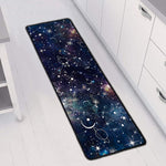 Constellation Galaxy Space Print Long Kitchen Mat
