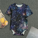 Constellation Galaxy Space Print Men's Bodysuit