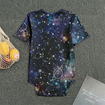 Constellation Galaxy Space Print Men's Bodysuit