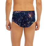 Constellation Galaxy Space Print Men's Briefs