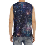 Constellation Galaxy Space Print Men's Fitness Tank Top