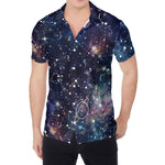 Constellation Galaxy Space Print Men's Shirt