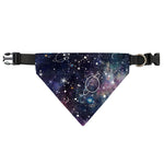 Constellation Galaxy Space Print Over The Collar Dog Bandana
