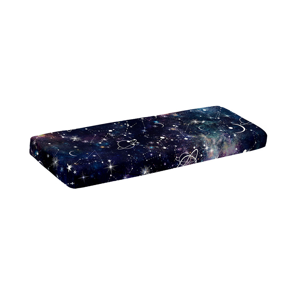 Constellation Galaxy Space Print Piano Keyboard Cover