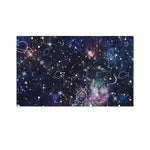 Constellation Galaxy Space Print Polyester Flag