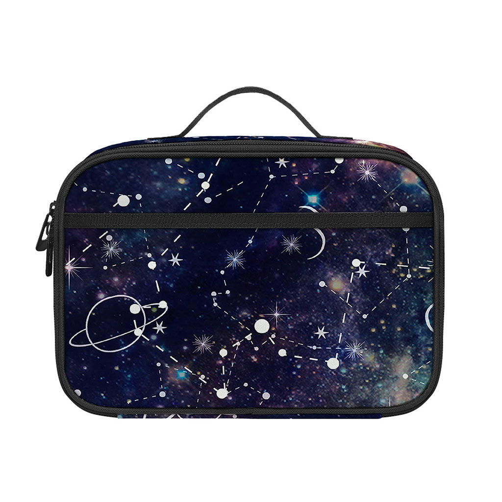 Constellation Galaxy Space Print Portable Lunch Bag