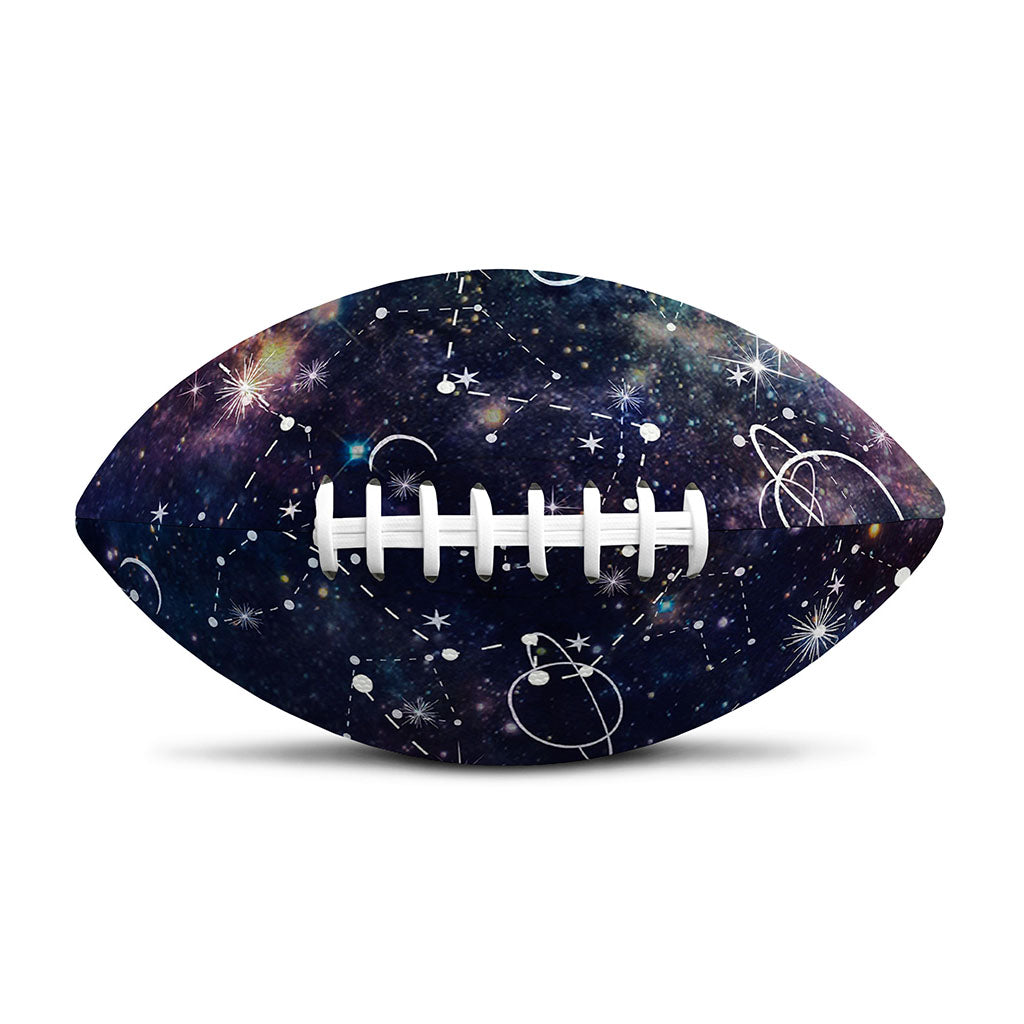 Constellation Galaxy Space Print Rugby Ball