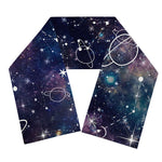 Constellation Galaxy Space Print Scarf
