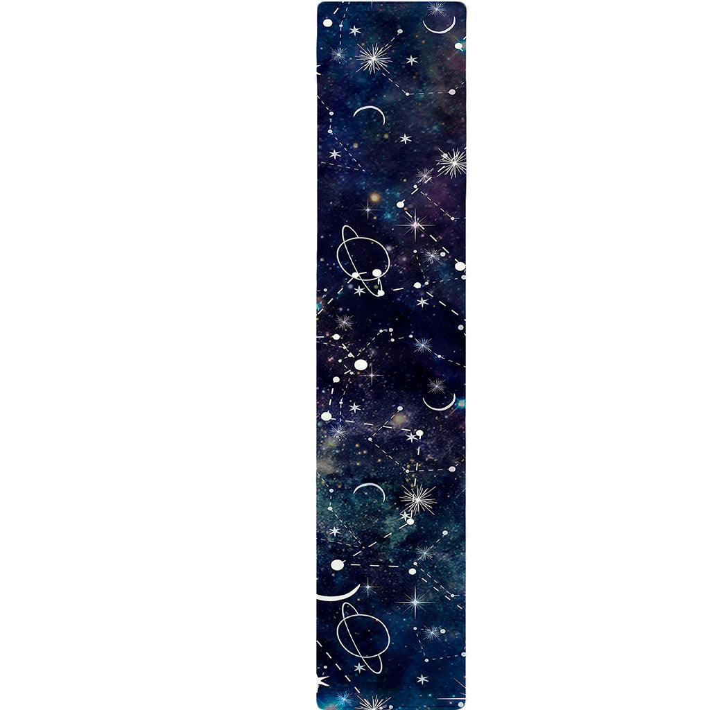 Constellation Galaxy Space Print Table Runner