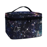 Constellation Galaxy Space Print Travel Makeup Bag