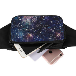 Constellation Galaxy Space Print Waist Bag