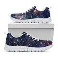 Constellation Galaxy Space Print White Running Shoes