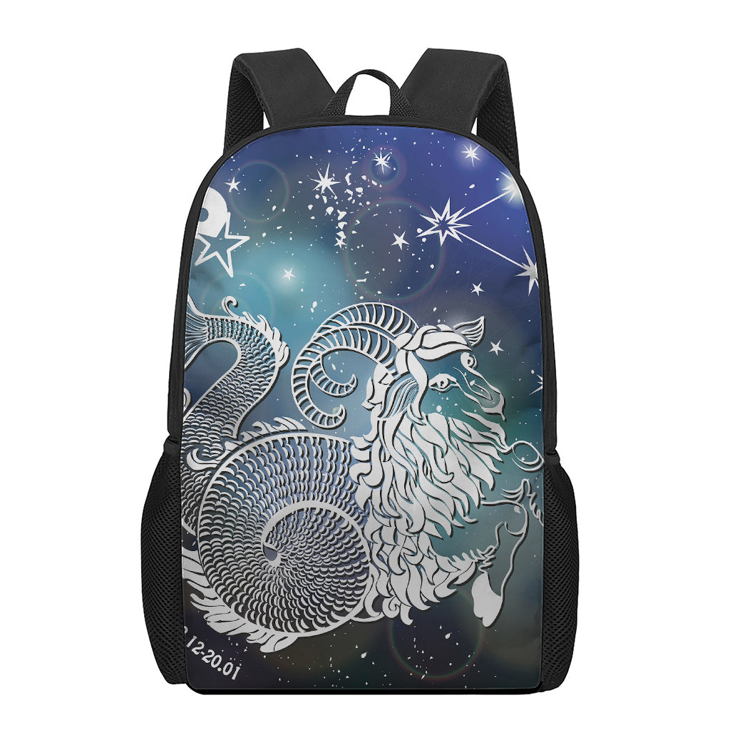 Constellation Of Capricorn Print 17 Inch Backpack