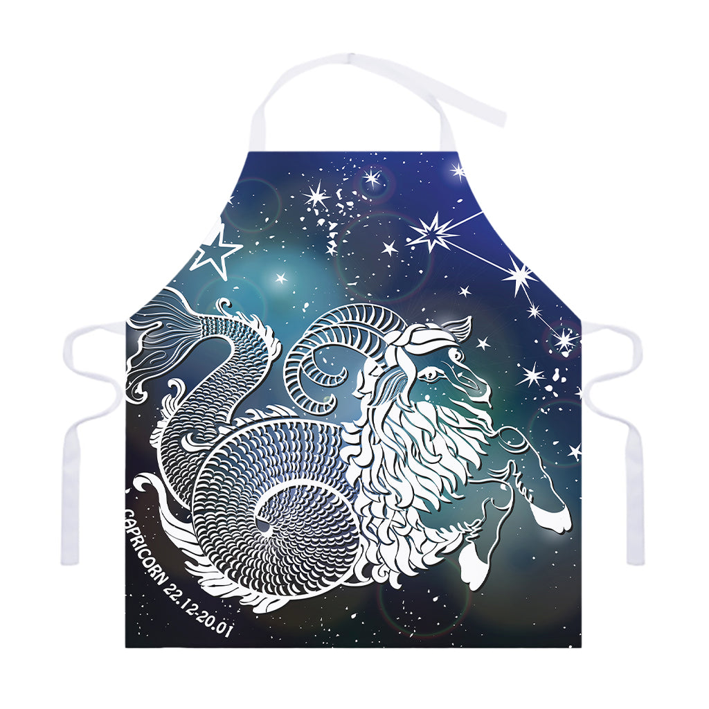 Constellation Of Capricorn Print Adjustable Apron