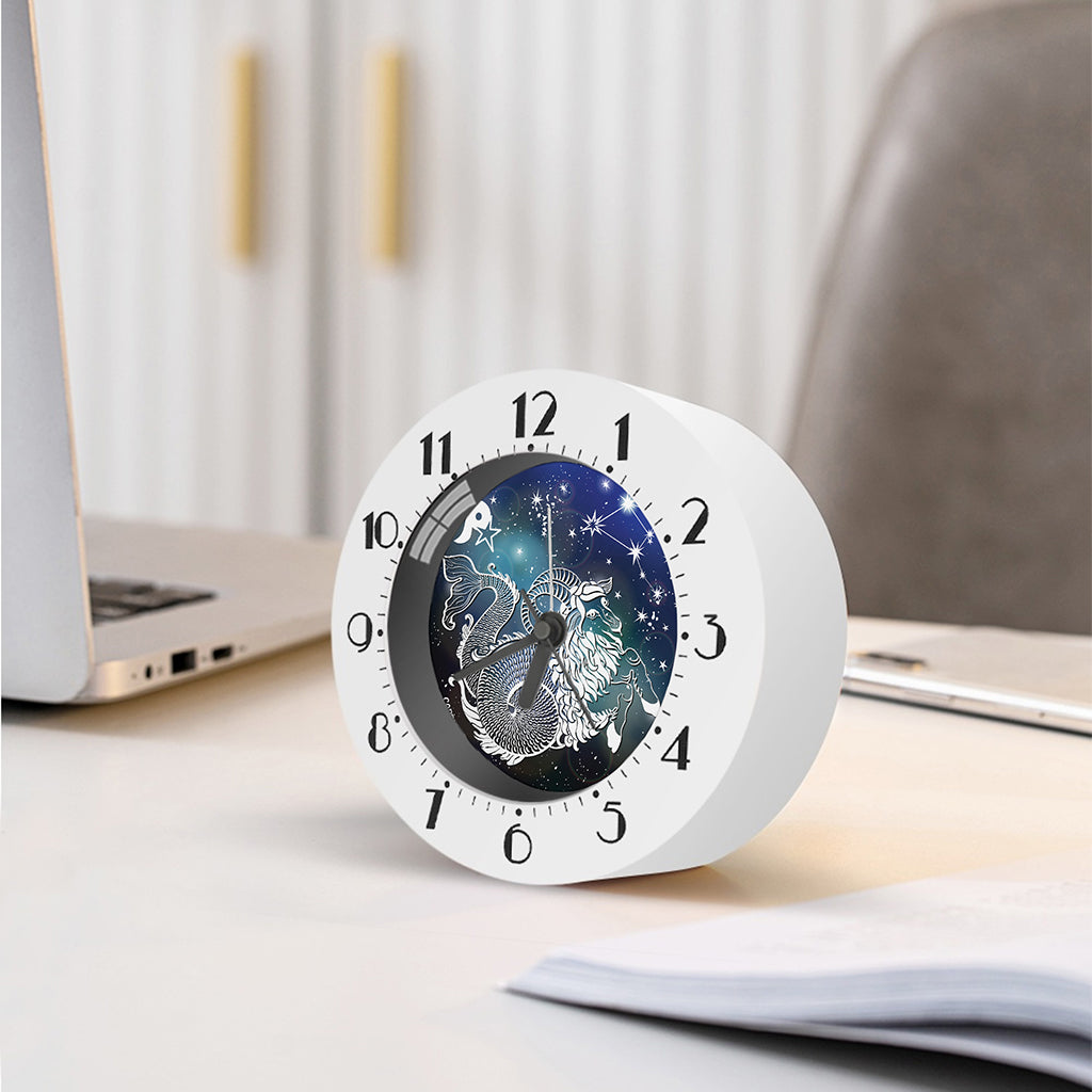 Constellation Of Capricorn Print Alarm Clock