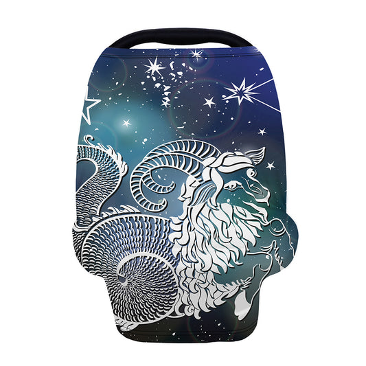 Constellation Of Capricorn Print Baby Seat Cover