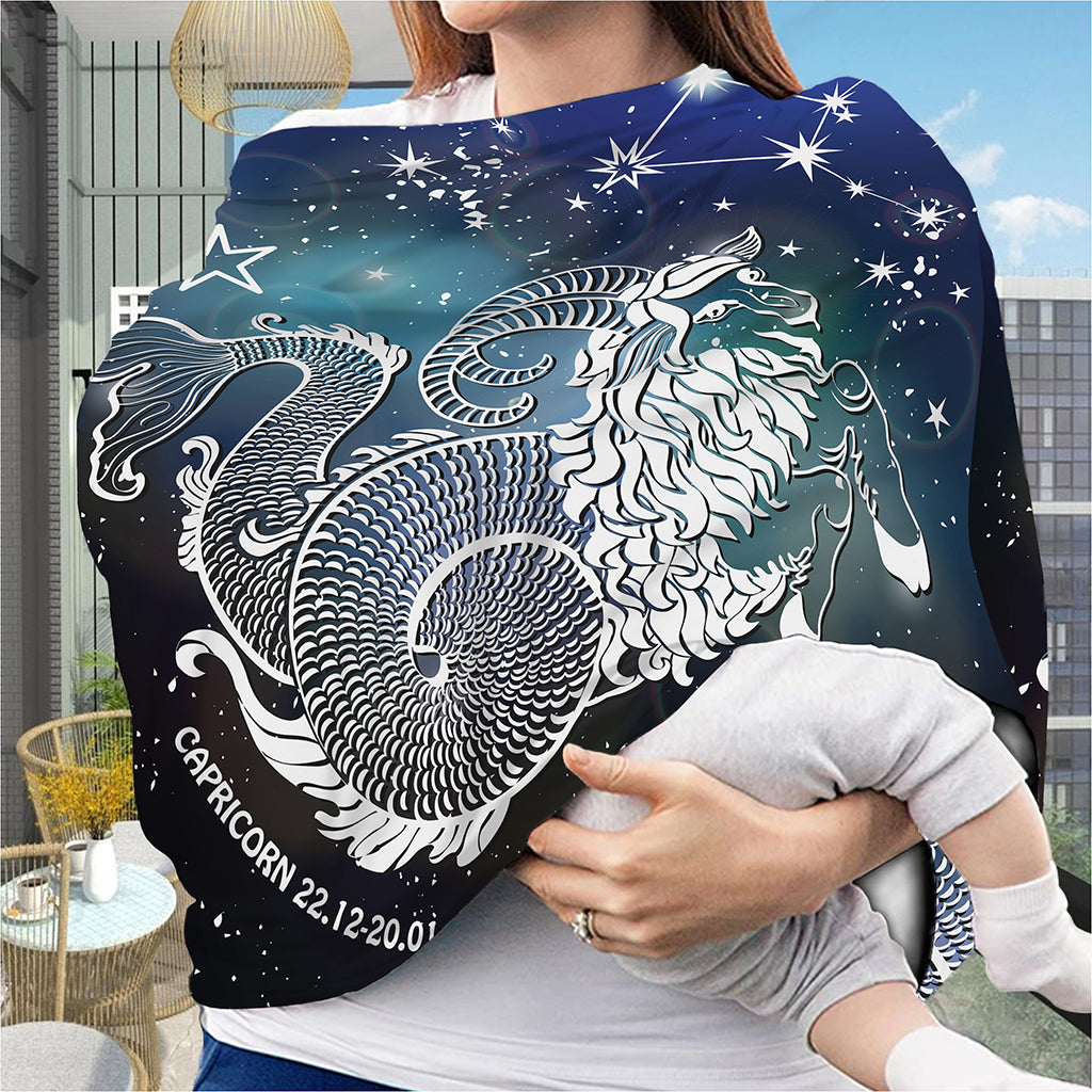 Constellation Of Capricorn Print Baby Seat Cover