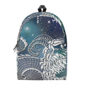 Constellation Of Capricorn Print School Backpack
