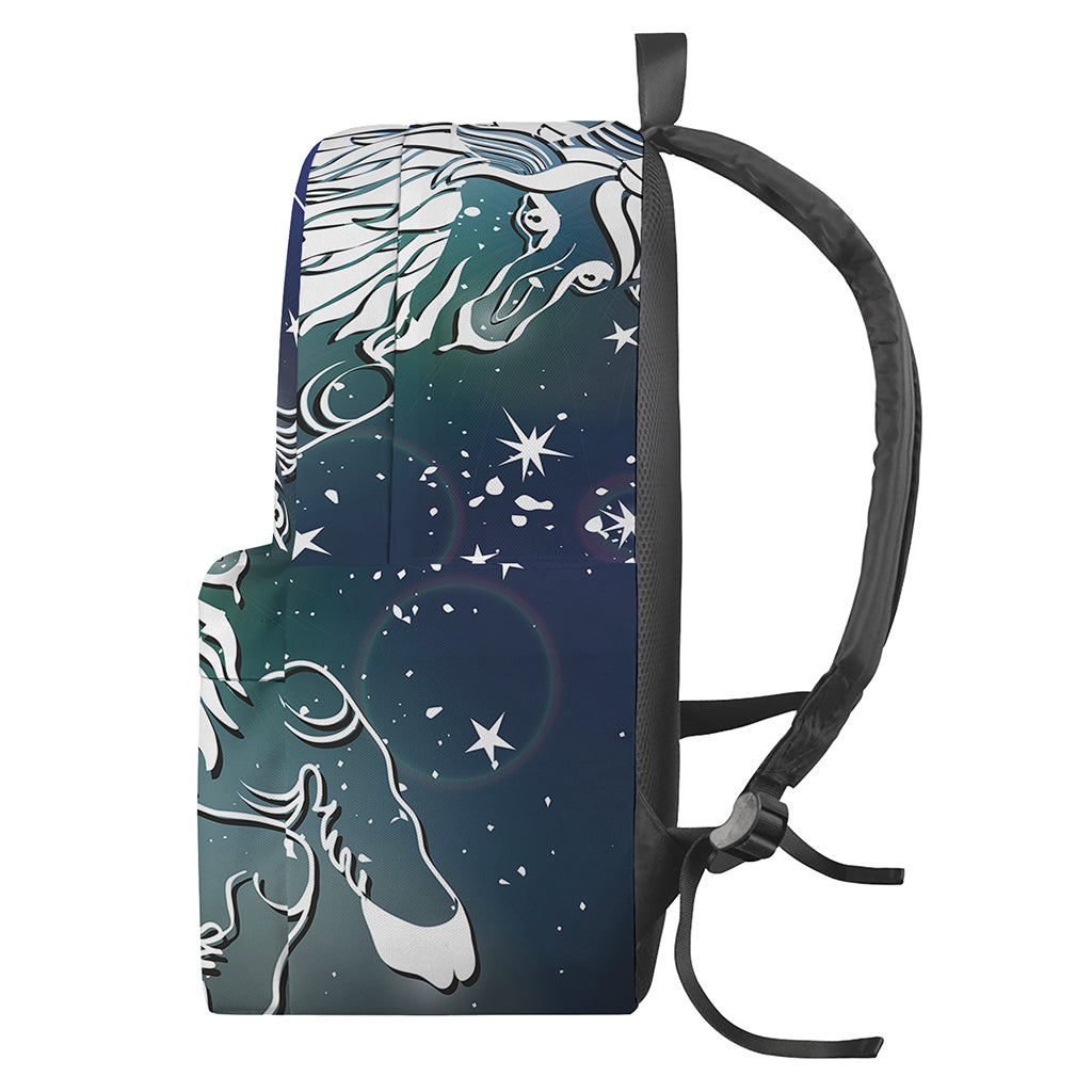 Constellation Of Capricorn Print Backpack
