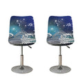 Constellation Of Capricorn Print Bar Stool Covers